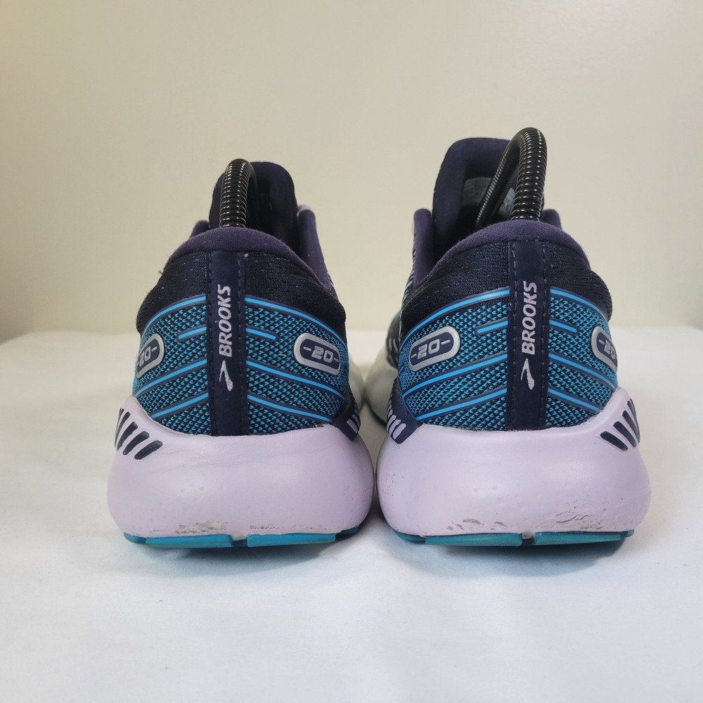 Brooks Glycerin GTS 20 Womens Running Shoes Blue Purple 1203701B499 Size 9.5 B - Picture 5 of 7